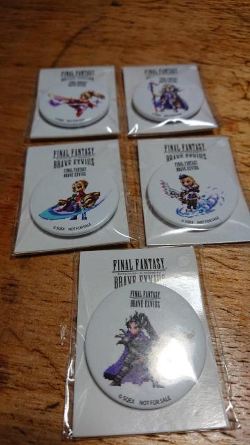 ファイナルファンタジーV 缶バッジ 5個 < ホビー  ファイナルファンタジーV 缶バッジ 5個  < ホビーの