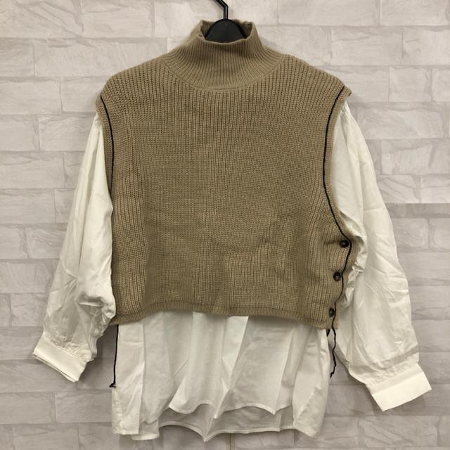 即決 新品 BEAMS HEART 脇ラインベスト ブラウス セット < ブランド  即決 新品 BEAMS HEART 脇ラインベスト ブラウス セット  < ブランドの