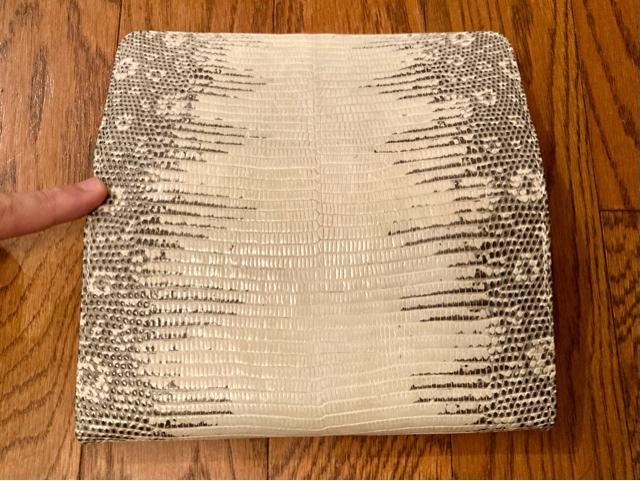 リザード トカゲ 革 レザー 財布 長財布 ウォレット ヒマラヤ ホワイト リングマーク メンズ レディース < 男性ファッション リザード トカゲ 革 レザー 財布 長財布 ウォレット ヒマラヤ ホワイト リングマーク メンズ レディース < 男性ファッションの