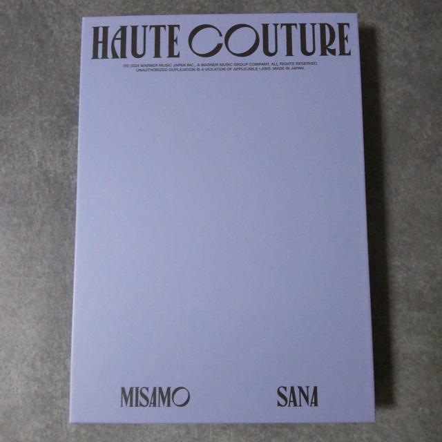 『MISAMO★HAUTE COUTURE<SANA盤>』のソロジャケットとCD < CD/DVD/ビデオ  『MISAMO★HAUTE COUTURE<SANA盤>』のソロジャケットとCD < CD/DVD/ビデオの