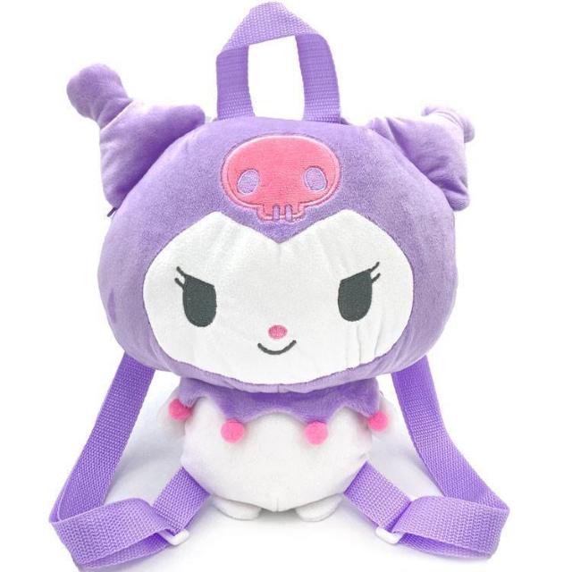 クロミ ぬいぐるみリュック KUROMI リュック サンリオ ぬいぐるみ くろみ < キッズ/ベビー  クロミ ぬいぐるみリュック KUROMI リュック サンリオ ぬいぐるみ くろみ  < キッズ/ベビーの
