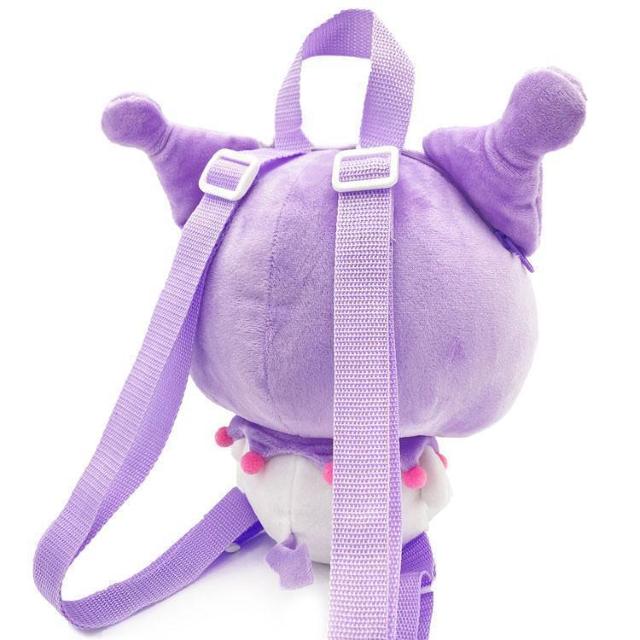 クロミ ぬいぐるみリュック KUROMI リュック サンリオ ぬいぐるみ くろみ < キッズ/ベビー  クロミ ぬいぐるみリュック KUROMI リュック サンリオ ぬいぐるみ くろみ < キッズ/ベビーの