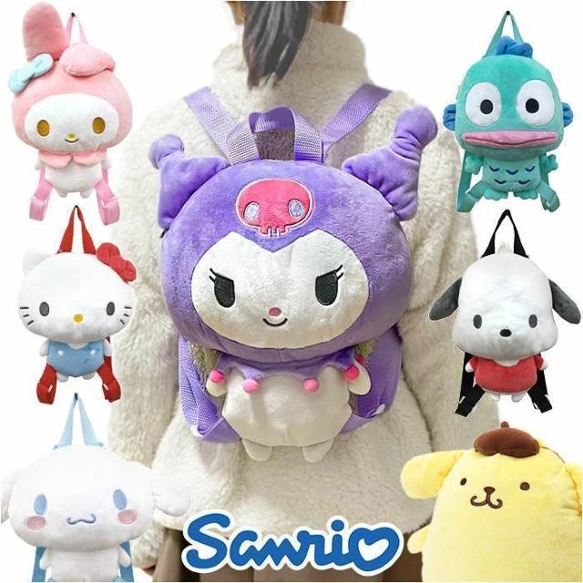 クロミ ぬいぐるみリュック KUROMI リュック サンリオ ぬいぐるみ くろみ < キッズ/ベビー  クロミ ぬいぐるみリュック KUROMI リュック サンリオ ぬいぐるみ くろみ < キッズ/ベビーの