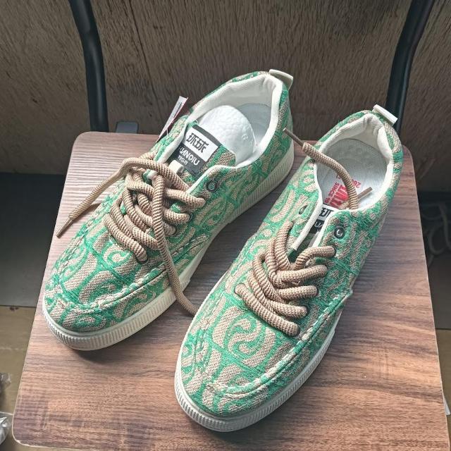 新品 26cm メンズ スニーカー グリーン シューズ 靴 42 カジュアル < 男性ファッション  新品 26cm メンズ スニーカー グリーン シューズ 靴 42 カジュアル  < 男性ファッションの