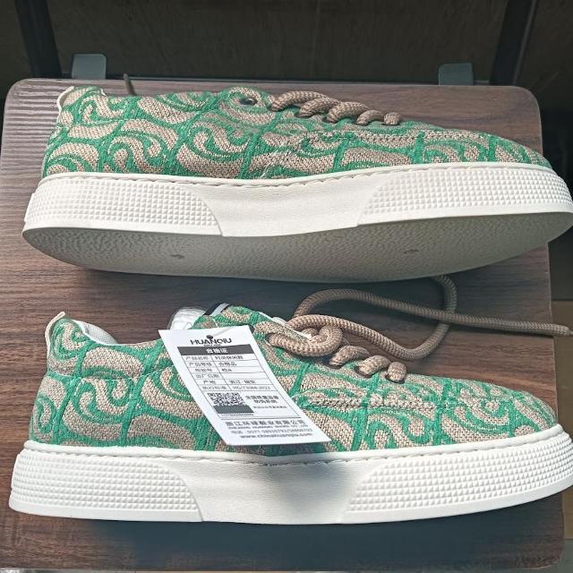 新品 26cm メンズ スニーカー グリーン シューズ 靴 42 カジュアル < 男性ファッション  新品 26cm メンズ スニーカー グリーン シューズ 靴 42 カジュアル < 男性ファッションの