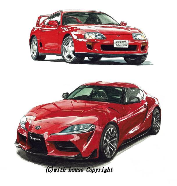 NC-993スープラRZ/RE限定版画サイン額装作家平右ヱ門 < 自動車/バイク NC-993スープラRZ/RE限定版画サイン額装作家平右ヱ門 < 自動車/バイク