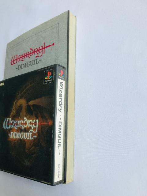 ウィザードリィ ディンギル 帯 公式ガイドブック 迷宮聖典 攻略本セット PS Wizardry DIMGUIL Guide < ゲーム本体/ソフト ウィザードリィ ディンギル 帯 公式ガイドブック 迷宮聖典 攻略本セット PS Wizardry DIMGUIL Guide < ゲーム本体/ソフトの