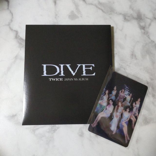 DIVE <初回限定盤B>の封入特典4点★TWICE SANA MOMO < タレントグッズ  DIVE <初回限定盤B>の封入特典4点★TWICE SANA MOMO < タレントグッズの