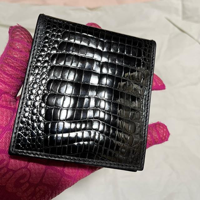 【mila schon / ミラショーン】 クロコ / エナメル 二つ折り財布 コンパクト < ブランド 【mila schon / ミラショーン】 クロコ / エナメル 二つ折り財布 コンパクト < ブランドの