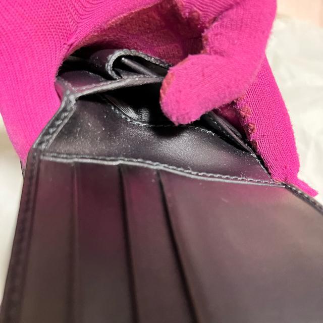 【mila schon / ミラショーン】 クロコ / エナメル 二つ折り財布 コンパクト < ブランド 【mila schon / ミラショーン】 クロコ / エナメル 二つ折り財布 コンパクト < ブランドの