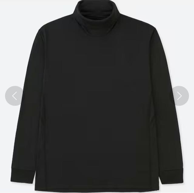 ユニクロ メンズ ウールブレンドタートルネックT 長袖Tシャツ ヒートテック インナー 黒 ブラック M < ブランド ユニクロ メンズ ウールブレンドタートルネックT 長袖Tシャツ ヒートテック インナー 黒 ブラック M < ブランドの