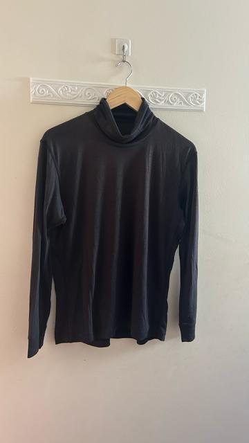ユニクロ メンズ ウールブレンドタートルネックT 長袖Tシャツ ヒートテック インナー 黒 ブラック M < ブランド ユニクロ メンズ ウールブレンドタートルネックT 長袖Tシャツ ヒートテック インナー 黒 ブラック M < ブランドの