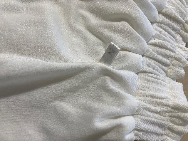 特価未使用に近いレースロングドレスマキシスカートホワイト素敵体型カバー上品清楚フェミニン流行人気 < 女性ファッション 特価未使用に近いレースロングドレスマキシスカートホワイト素敵体型カバー上品清楚フェミニン流行人気 < 女性ファッションの