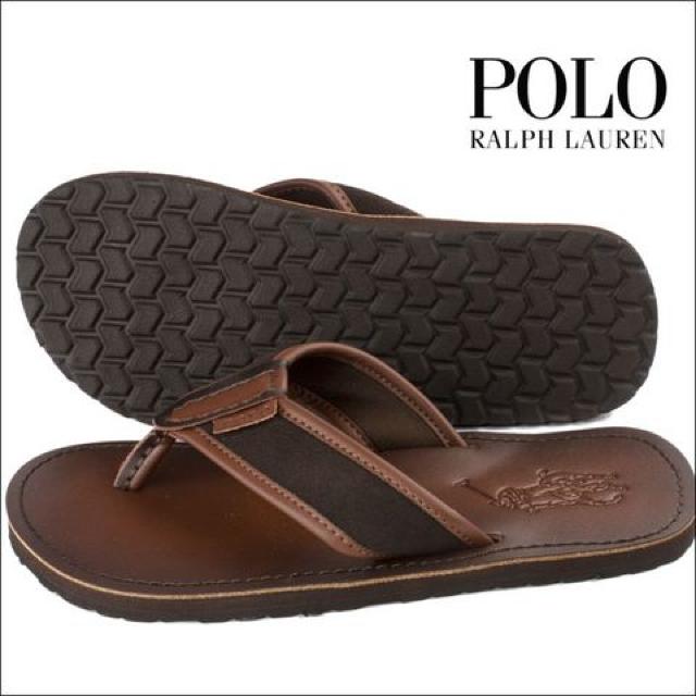 【POLO】ラルフローレン ビッグポニー レザーサンダル 27p/D.Brown < ブランド 【POLO】ラルフローレン ビッグポニー レザーサンダル 27p/D.Brown < ブランドの
