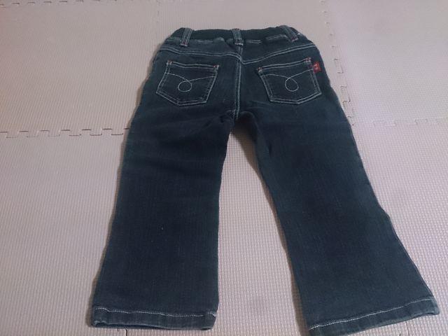 90 Sirmione 黒のデニム < キッズ/ベビー  90 Sirmione 黒のデニム < キッズ/ベビーの