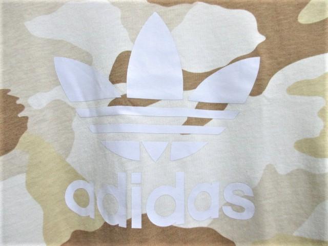 ☆アディダス カモフラージュ柄 迷彩柄 ビッグロゴ Tシャツ/メンズ/XS☆新品 < ブランド  ☆アディダス カモフラージュ柄 迷彩柄 ビッグロゴ Tシャツ/メンズ/XS☆新品 < ブランドの