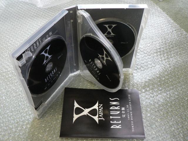 X JAPAN『RETURNS 完全版 1993.12.30』【3DVD】他にも出品中 < タレントグッズ  X JAPAN『RETURNS 完全版 1993.12.30』【3DVD】他にも出品中 < タレントグッズの