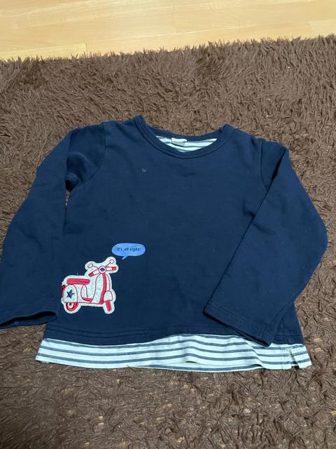 アカチャンホンポ 男の子長袖カットソー 120 < キッズ/ベビー アカチャンホンポ 男の子長袖カットソー 120 < キッズ/ベビーの