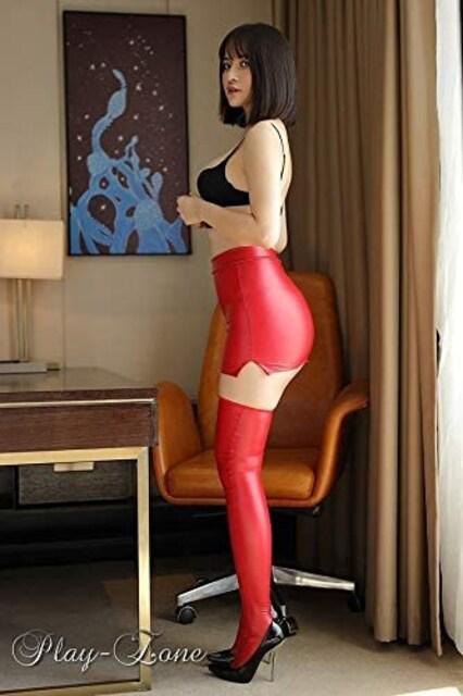 再入荷1790円★ベストセラー PUフェイクレザー スカート赤 < 女性ファッション  再入荷1790円★ベストセラー PUフェイクレザー スカート赤 < 女性ファッションの