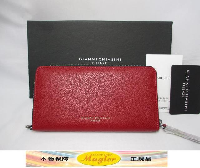 送料無料 新品 ラッピングOK GIANNI CHIARINI ジャンニ キアリーニ 長財布 本革 レッド 赤 ジャンニキャリーニ < 女性ファッション  送料無料 新品 ラッピングOK GIANNI CHIARINI ジャンニ キアリーニ 長財布 本革 レッド 赤 ジャンニキャリーニ  < 女性ファッションの