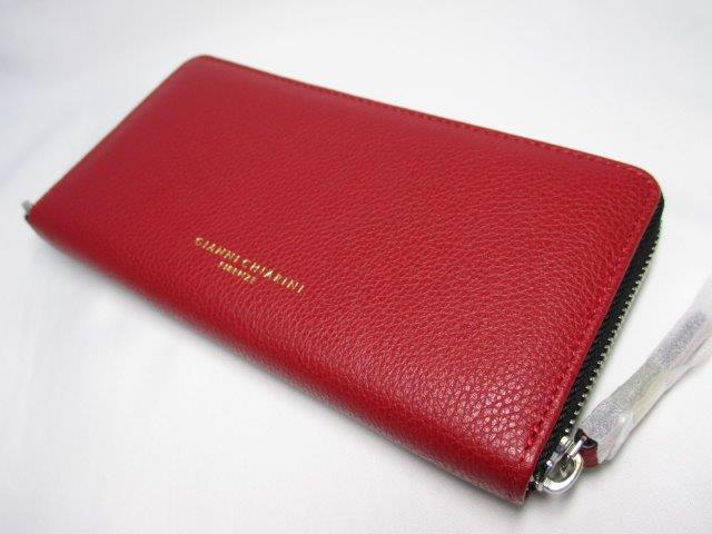 送料無料 新品 ラッピングOK GIANNI CHIARINI ジャンニ キアリーニ 長財布 本革 レッド 赤 ジャンニキャリーニ < 女性ファッション  送料無料 新品 ラッピングOK GIANNI CHIARINI ジャンニ キアリーニ 長財布 本革 レッド 赤 ジャンニキャリーニ < 女性ファッションの