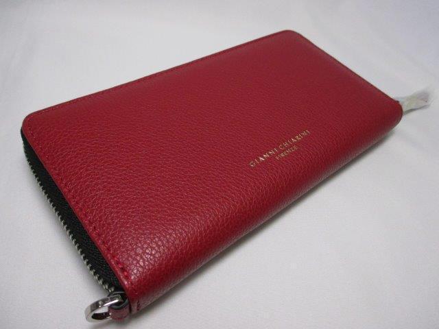 送料無料 新品 ラッピングOK GIANNI CHIARINI ジャンニ キアリーニ 長財布 本革 レッド 赤 ジャンニキャリーニ < 女性ファッション  送料無料 新品 ラッピングOK GIANNI CHIARINI ジャンニ キアリーニ 長財布 本革 レッド 赤 ジャンニキャリーニ < 女性ファッションの