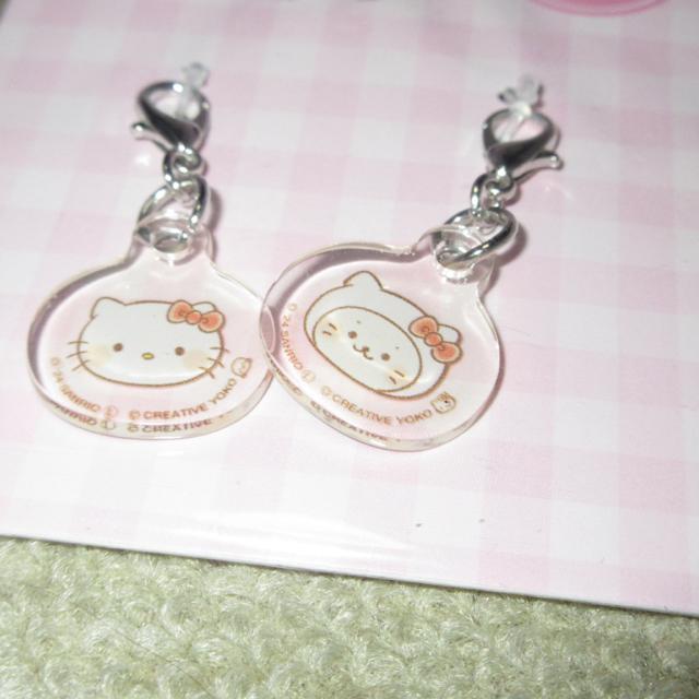 未開封☆しろたん×サンリオキャラクターズ*アクリルプチチャーム2P(ハローキティ) < おもちゃ  未開封☆しろたん×サンリオキャラクターズ*アクリルプチチャーム2P(ハローキティ) < おもちゃの