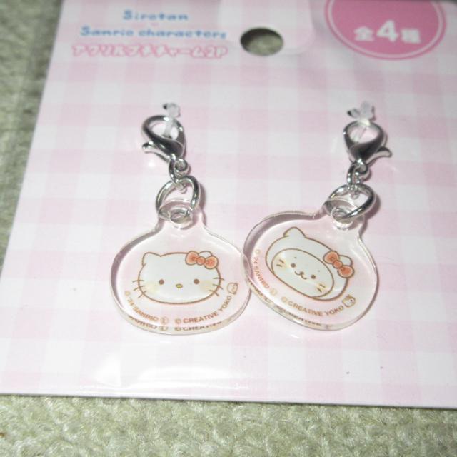 未開封☆しろたん×サンリオキャラクターズ*アクリルプチチャーム2P(ハローキティ) < おもちゃ  未開封☆しろたん×サンリオキャラクターズ*アクリルプチチャーム2P(ハローキティ) < おもちゃの