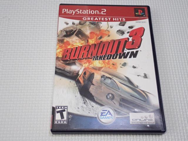 PS2BURNOUT 3 TAKEDOWN CO kĔ   Q[{/\tg 