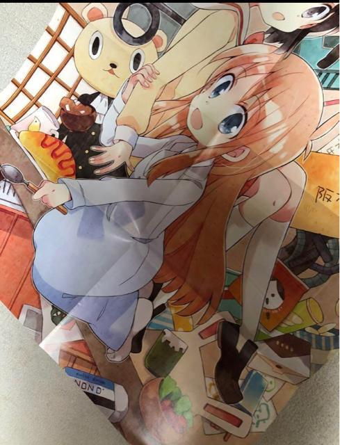 「日常」月刊少年エース2012年 4コマなのエース はかせ&東雲なの両面ポスター < アニメ/コミック/キャラクター  「日常」月刊少年エース2012年 4コマなのエース はかせ&東雲なの両面ポスター < アニメ/コミック/キャラクターの