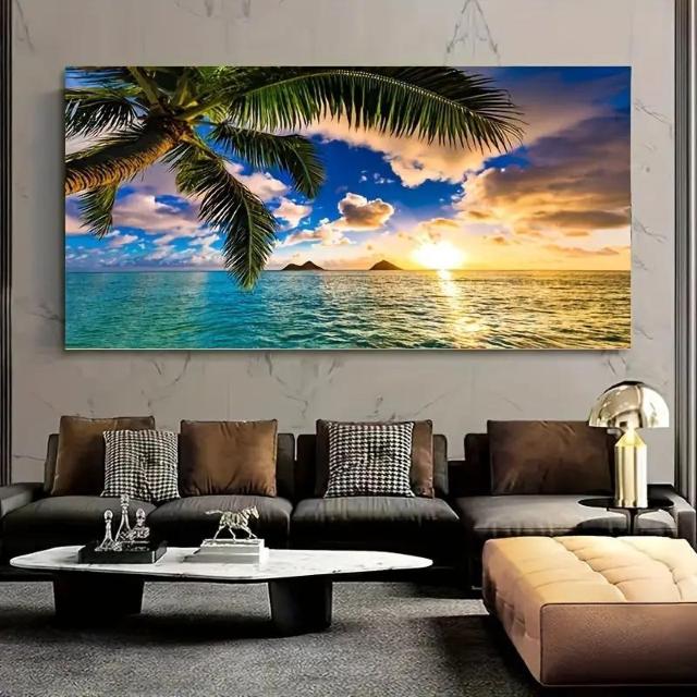 ����������890�~������A�[�g�L�����o�X�v�����g - �Â��ȃr�[�`�p�[���I�[�V�����T���Z�b�g�E�H�[���A�[�g�a�h�f 50�~100����