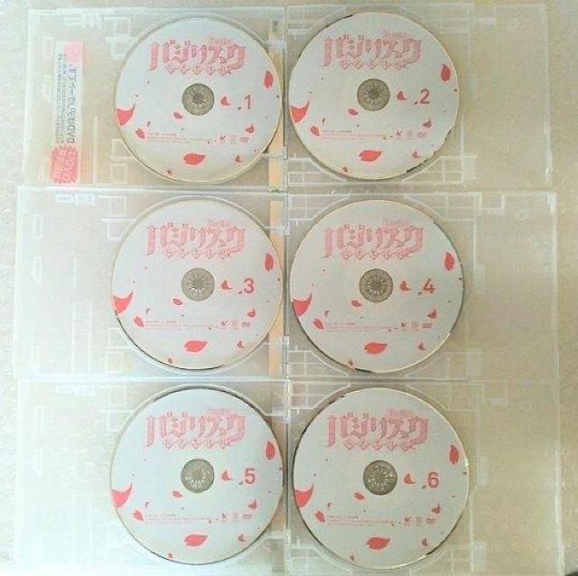 DVD「バジリスク 〜桜花忍法帖〜〈全6巻〉」 レンタル落ち ジャケットなし < CD/DVD/ビデオ  DVD「バジリスク 〜桜花忍法帖〜〈全6巻〉」 レンタル落ち ジャケットなし < CD/DVD/ビデオの