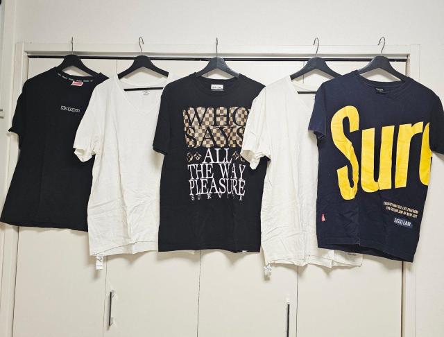 Men's トップス 10点セット L 福袋 モノトーン < 男性ファッション  Men's トップス 10点セット L 福袋 モノトーン  < 男性ファッションの