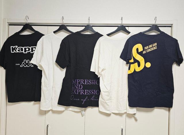 Men's トップス 10点セット L 福袋 モノトーン < 男性ファッション  Men's トップス 10点セット L 福袋 モノトーン < 男性ファッションの