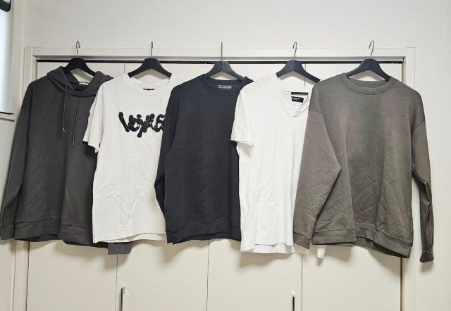 Men's トップス 10点セット L 福袋 モノトーン < 男性ファッション  Men's トップス 10点セット L 福袋 モノトーン < 男性ファッションの