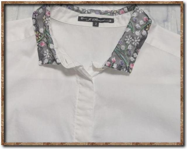 ジェイスローアン 刺繍入り長袖シャツ 白 < 女性ファッション ジェイスローアン 刺繍入り長袖シャツ 白 < 女性ファッションの