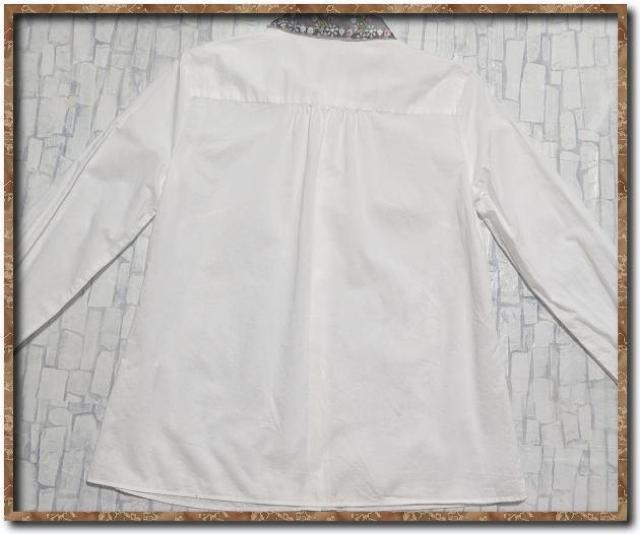 ジェイスローアン 刺繍入り長袖シャツ 白 < 女性ファッション ジェイスローアン 刺繍入り長袖シャツ 白 < 女性ファッションの