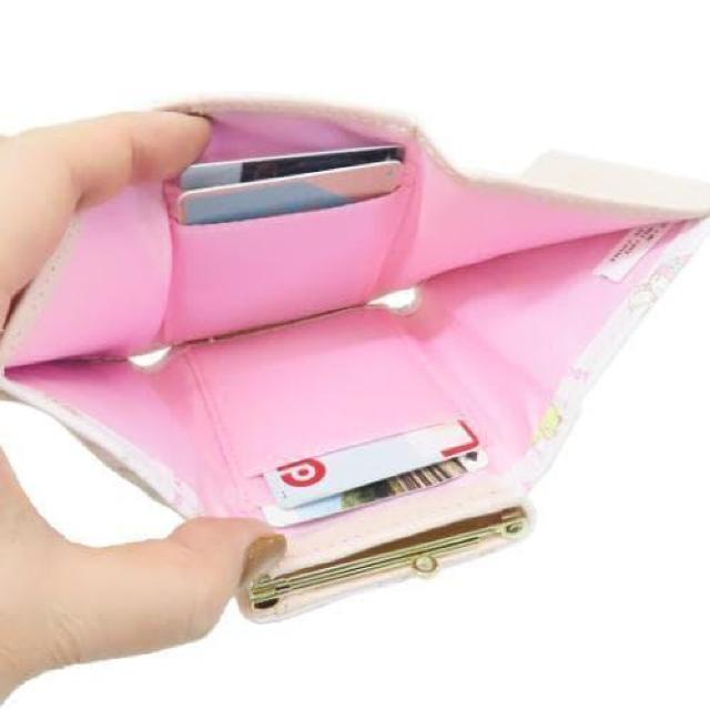 マイメロディ 口金 がま口 三つ折り ウォレット 財布 サンリオ SR36-2 < 女性ファッション  マイメロディ 口金 がま口 三つ折り ウォレット 財布 サンリオ SR36-2 < 女性ファッションの