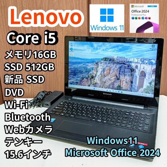 Lenovo Corei5 メモリ16GB 新品SSD512GB DVD Webカメラ Excel Word PowerPoint < PC本体/周辺機器 Lenovo Corei5 メモリ16GB 新品SSD512GB DVD Webカメラ Excel Word PowerPoint < PC本体/周辺機器の