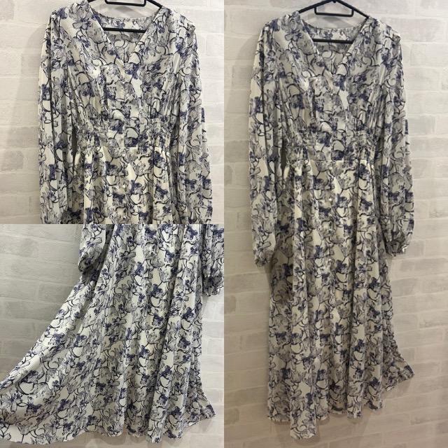 FRAY I.D★フラワープリント花柄ロングワンピース★ < ブランド FRAY I.D★フラワープリント花柄ロングワンピース★ < ブランドの