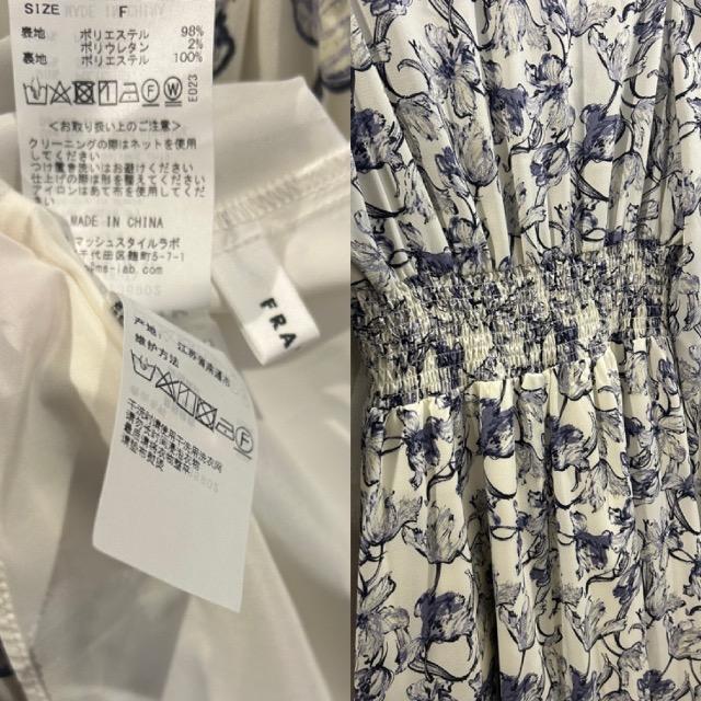 FRAY I.D★フラワープリント花柄ロングワンピース★ < ブランド FRAY I.D★フラワープリント花柄ロングワンピース★ < ブランドの