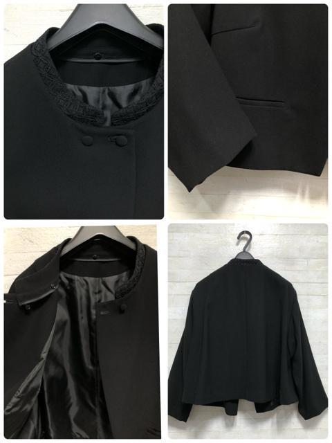 新品☆3L喪服礼服ナチュラル系ワンピーススーツ黒26,290円2WAY☆R233 < 女性ファッション 新品☆3L喪服礼服ナチュラル系ワンピーススーツ黒26,290円2WAY☆R233 < 女性ファッションの