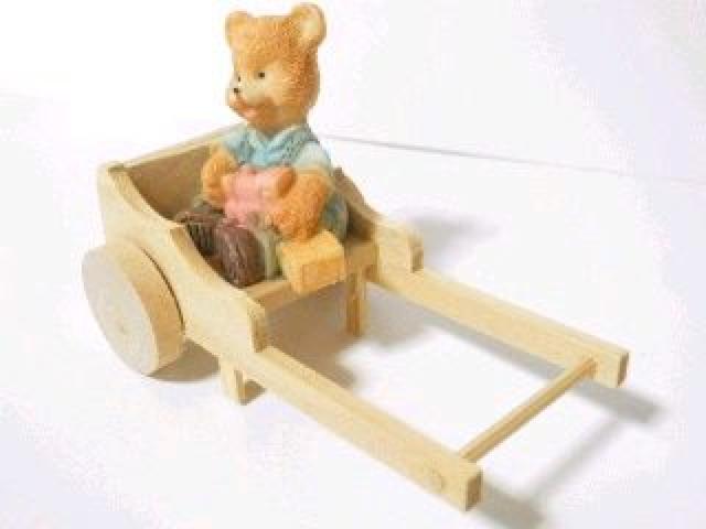 ・コロコロ荷車《New》カントリー★くまさん<汽車で遊ぼう> < インテリア/ライフ ・コロコロ荷車《New》カントリー★くまさん<汽車で遊ぼう> < インテリア/ライフの