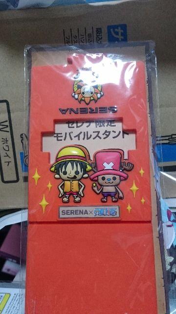 ■ONE PIECE×SERENA■非売品モバイルスタンド ルフィ チョッパー < アニメ/コミック/キャラクター  ■ONE PIECE×SERENA■非売品モバイルスタンド ルフィ チョッパー  < アニメ/コミック/キャラクターの