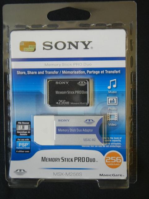 ���J�� SONY �������[�X�e�B�b�NPRO Duo 256MB�@  �� PC�{��/���Ӌ@��� 