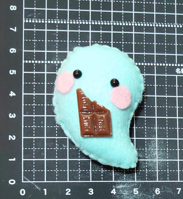 ハンドメイド♪マグネットマスコット『チョコ大好きおばけ』B < ペット/手芸/園芸  ハンドメイド♪マグネットマスコット『チョコ大好きおばけ』B < ペット/手芸/園芸の