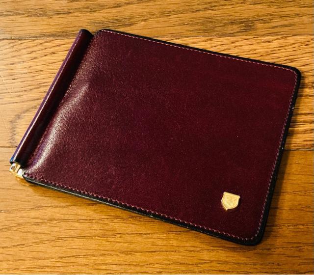 ブランド不明 西ドイツ製 マネークリップ 財布 レザー ビンテージ ウォレット レア < 男性ファッション  ブランド不明 西ドイツ製 マネークリップ 財布 レザー ビンテージ ウォレット レア  < 男性ファッションの