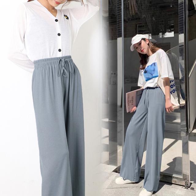 送料無料 新品 ロングパンツ レディース ワイドパンツ ハイウエスト リラックスパンツ < 女性ファッション  送料無料 新品 ロングパンツ レディース ワイドパンツ ハイウエスト リラックスパンツ < 女性ファッションの