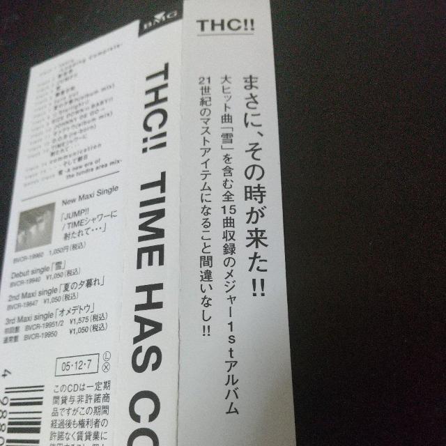 THC!!『TIME HAS COME!!』KANA J-HipHop Rap < CD/DVD/ビデオ THC!!『TIME HAS COME!!』KANA J-HipHop Rap < CD/DVD/ビデオの