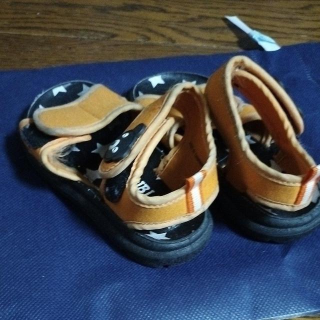 DOUBLE.B 15.0cm サンダル 男女兼用 < キッズ/ベビー  DOUBLE.B 15.0cm サンダル 男女兼用 < キッズ/ベビーの